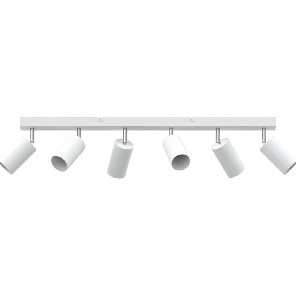 vidaXL Spot de plafond avec des projecteurs 73 x 6 x 16 cm Métal
