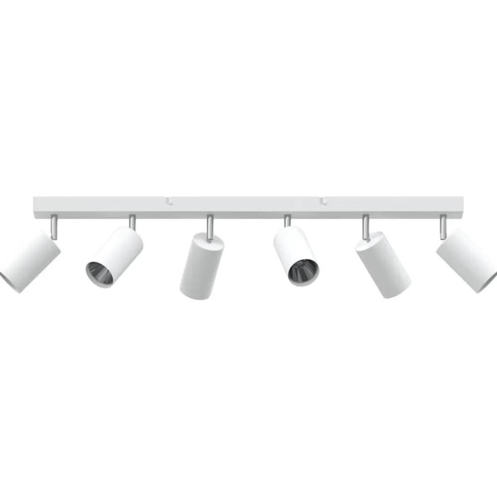 vidaXL Spot de plafond avec des projecteurs 73 x 6 x 16 cm Métal