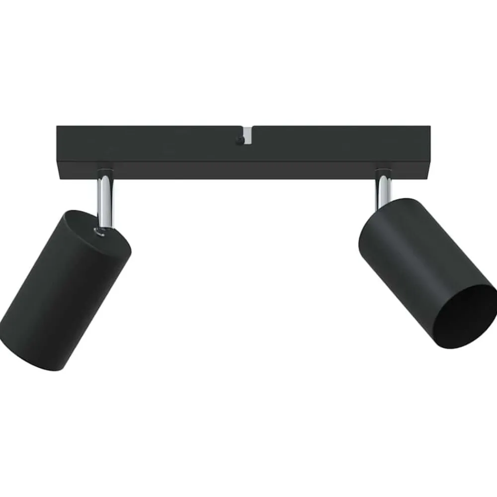 vidaXL Spot de plafond avec des projecteurs 26 x 6 x 16 cm Métal