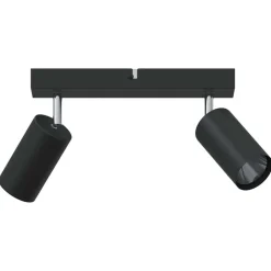 vidaXL Spot de plafond avec des projecteurs 26 x 6 x 16 cm Métal