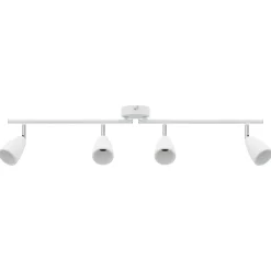 vidaXL Spot de plafond Blanc 25.5 x 8 x 16 cm Métal