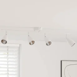 vidaXL Spot de plafond Blanc 25.5 x 8 x 16 cm Métal