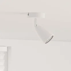 vidaXL Spot de plafond Blanc 25.5 x 8 x 16 cm Métal