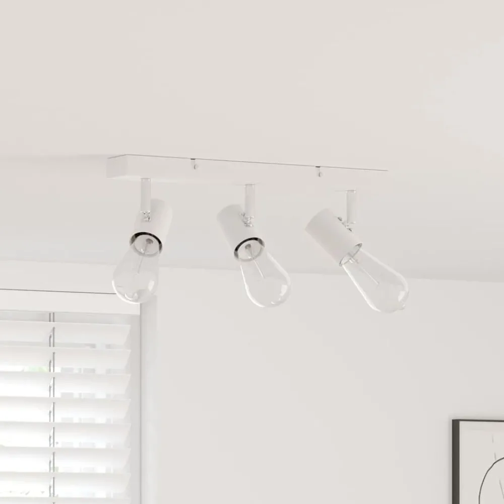vidaXL Spot de plafond 38 x 6,5 x 11,5 cm Métal