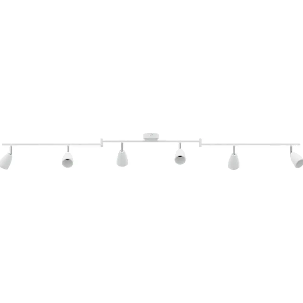 Luminaires-vidaXL Spot de plafond Blanc 25.5 x 8 x 16 cm Métal