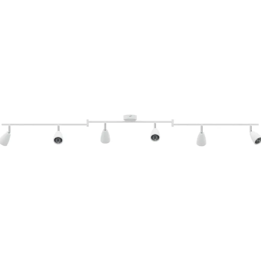 Luminaires-vidaXL Spot de plafond Blanc 25.5 x 8 x 16 cm Métal