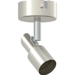 vidaXL Spot de plafond Nickel 8 x 8 x 10,5 cm Acier