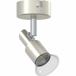 vidaXL Spot de plafond Nickel 8 x 8 x 10,5 cm Acier