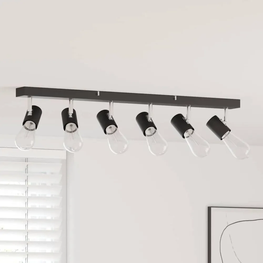 vidaXL Spot de plafond 73 x 6,5 x 11,5 cm Métal