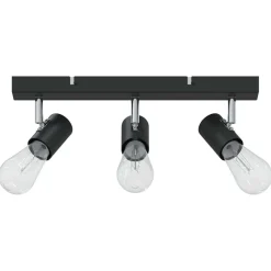 vidaXL Spot de plafond 38 x 6,5 x 11,5 cm Métal