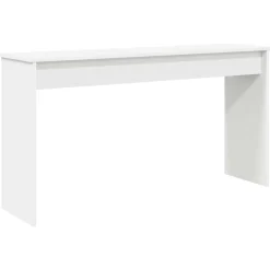 Arts & Loisirs-vidaXL Stand de clavier 120 x 32 x 64 cm Bois d'ingénierie Blanc