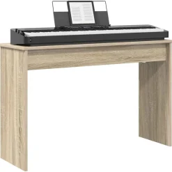 vidaXL Stand de clavier Chêne Sonoma 100 x 32 x 64 cm