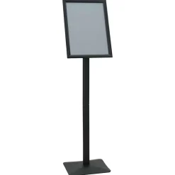 vidaXL Stand de Poster sur Pied Argenté a3 Fonte