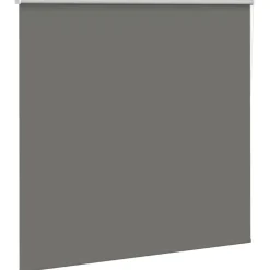 Foresterie & Exploitation Des Forêts|Décorations-vidaXL Store enrouleur occultant largeur du tissu 151,6 cm polyester Gris
