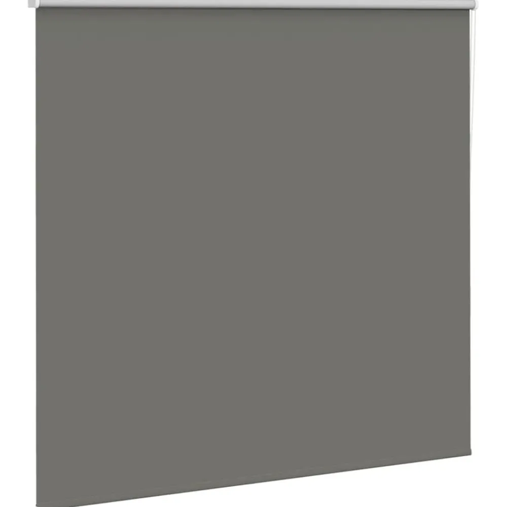 Foresterie & Exploitation Des Forêts|Décorations-vidaXL Store enrouleur occultant largeur du tissu 151,6 cm polyester Gris