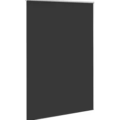 Décorations-vidaXL Store enrouleur occultant largeur du tissu 156,6 cm polyester Noir