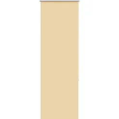 Décorations-vidaXL Store enrouleur occultant largeur du tissu 35,7 cm polyester Beige