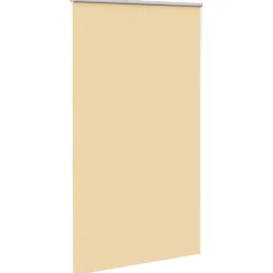Décorations-vidaXL Store enrouleur occultant largeur du tissu 121,6 cm polyester Beige