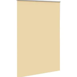 Décorations-vidaXL Store enrouleur occultant largeur du tissu 151,6 cm polyester Beige