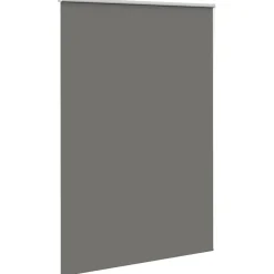 Décorations-vidaXL Store enrouleur occultant largeur du tissu 161,6 cm polyester Gris