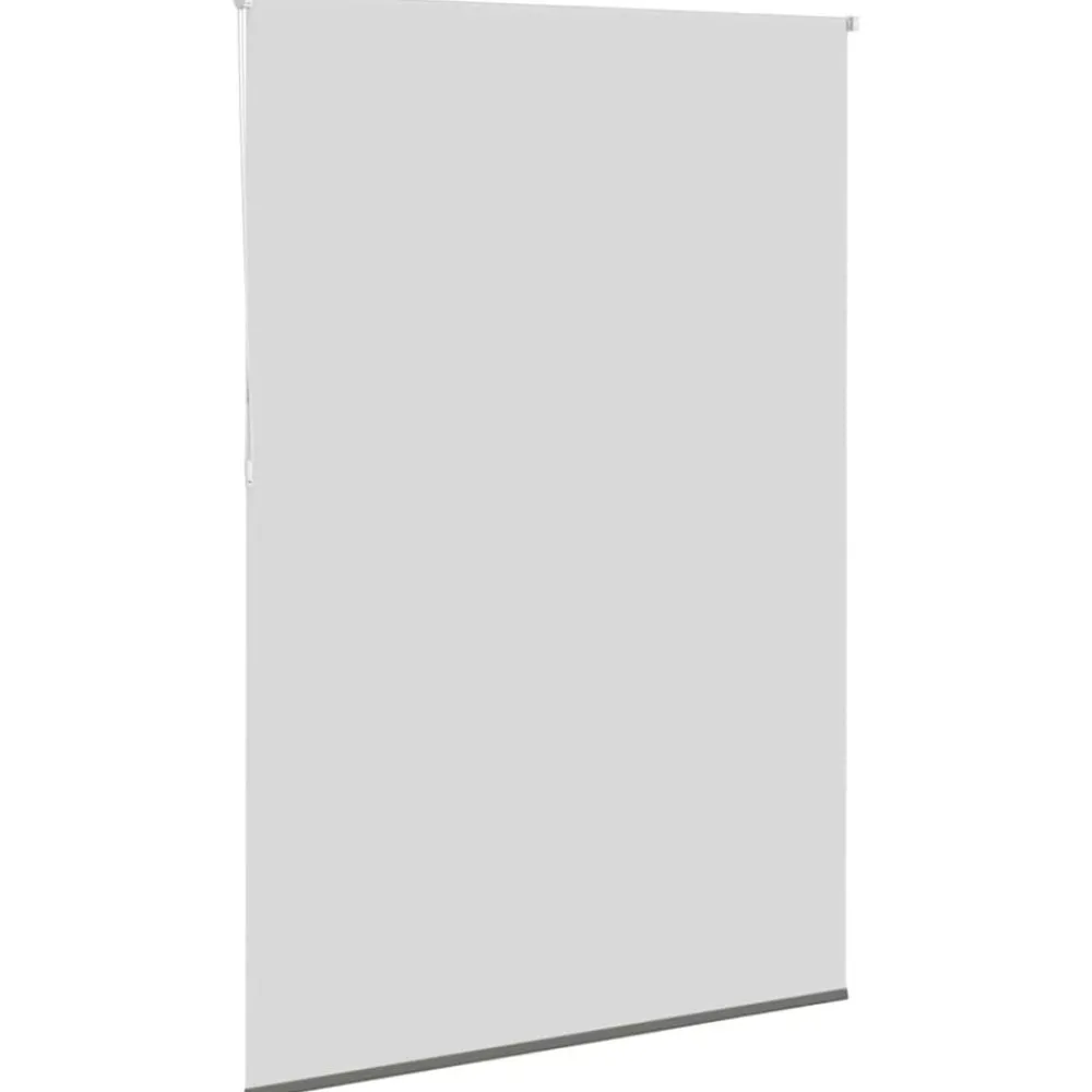 Décorations-vidaXL Store enrouleur occultant largeur du tissu 161,6 cm polyester Gris