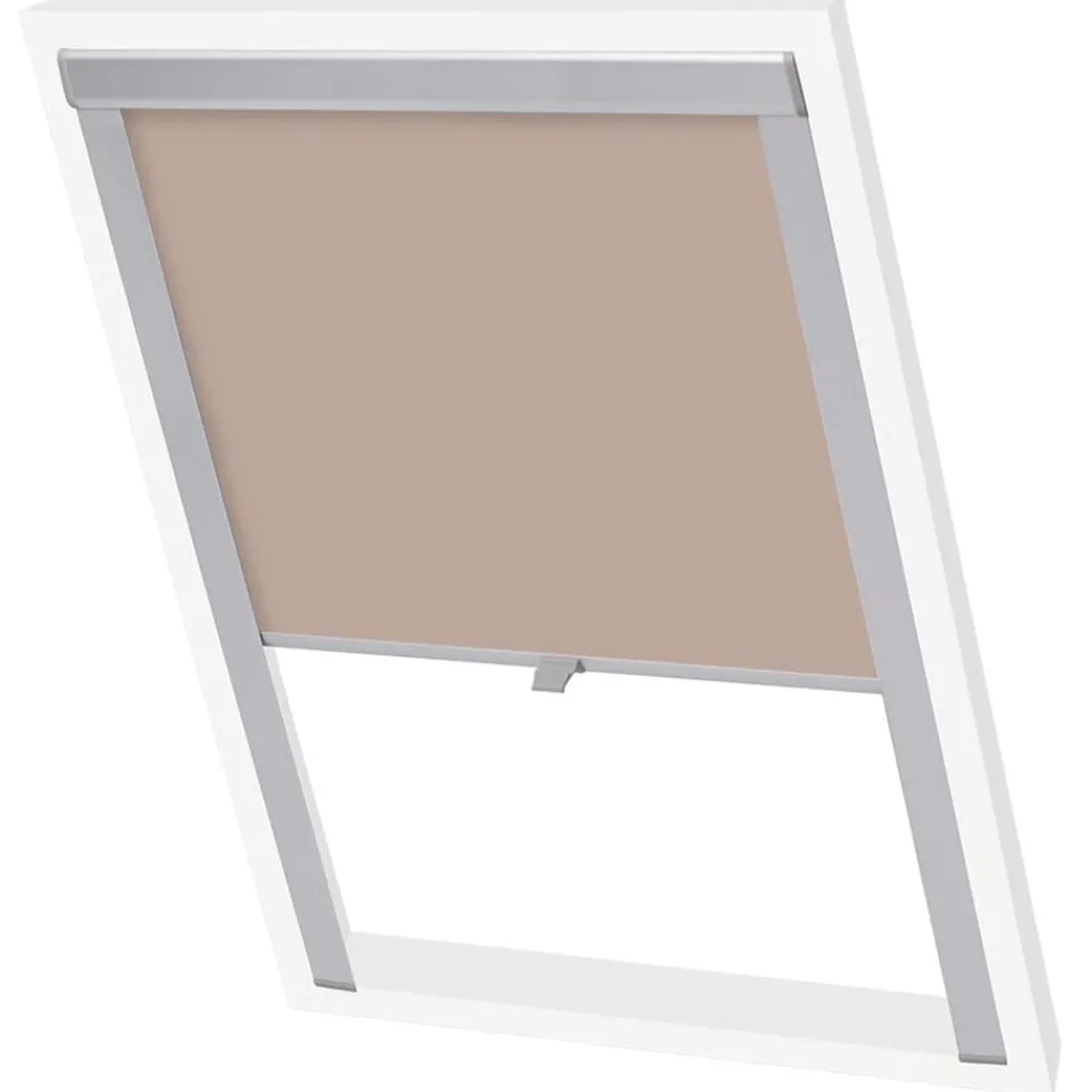 Décorations-vidaXL Store enrouleur occultant S06/606 Beige
