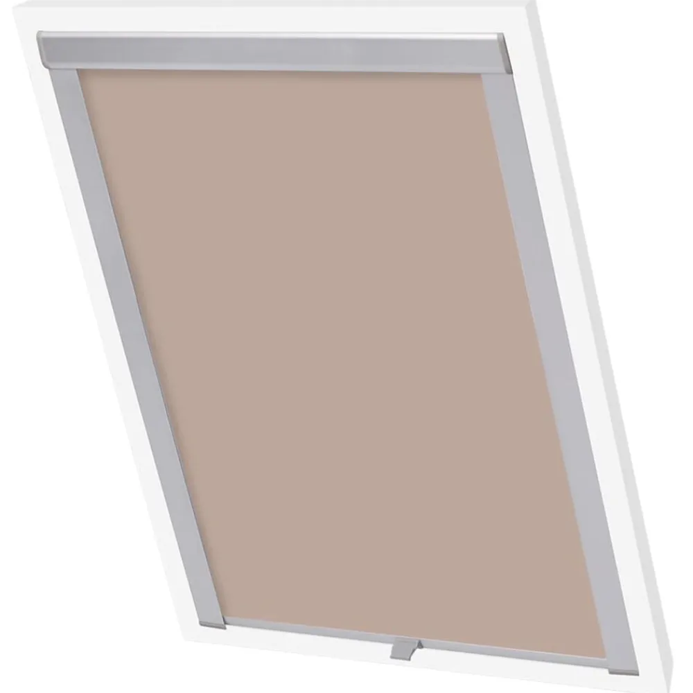 Décorations-vidaXL Store enrouleur occultant S06/606 Beige