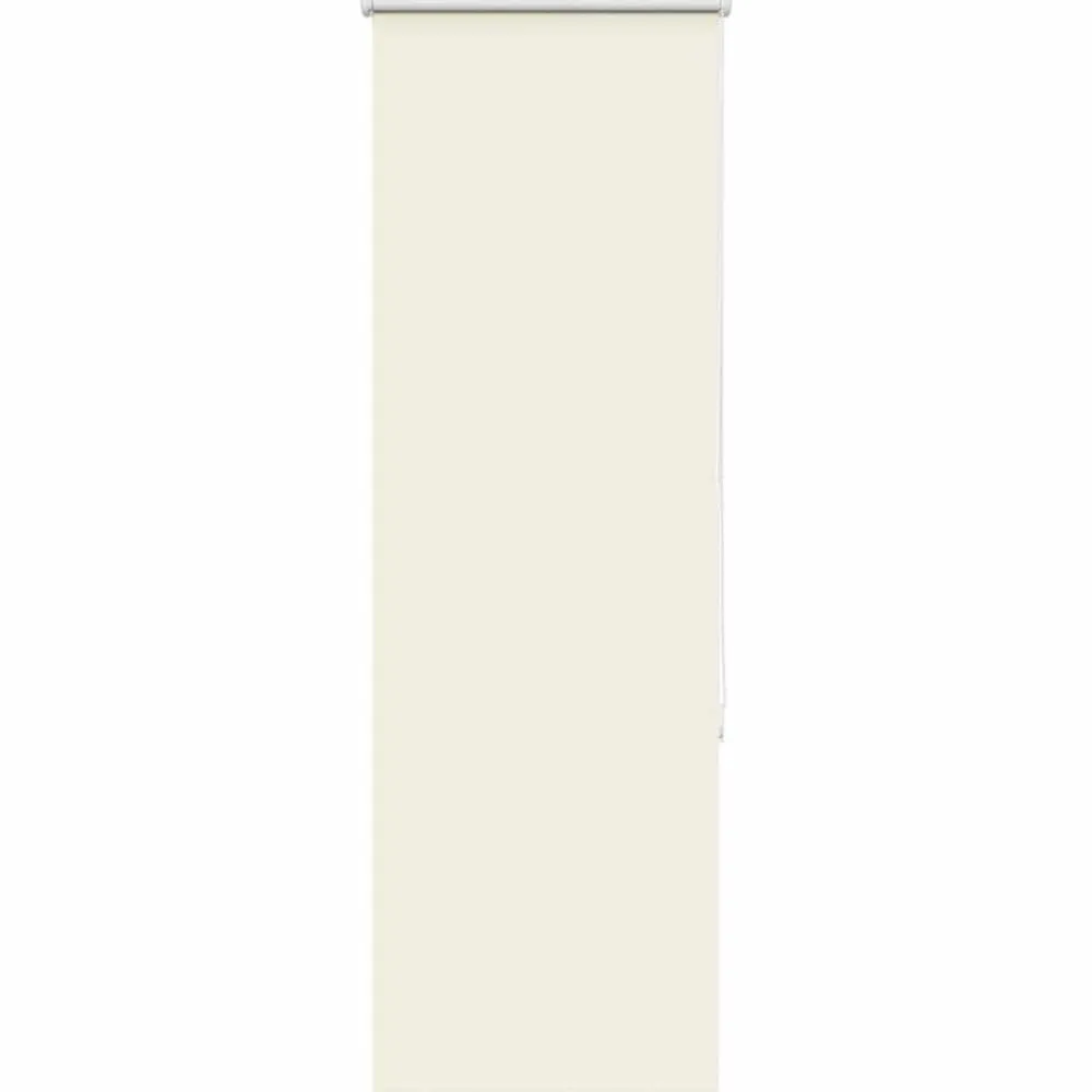 Décorations-vidaXL Store enrouleur occultant 40x130cm largeur du tissu Blanc cassé