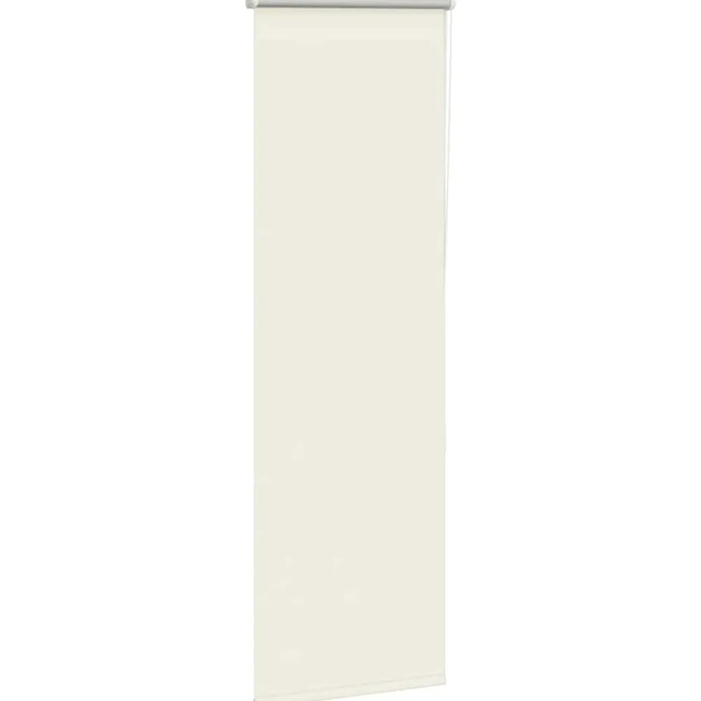 Décorations-vidaXL Store enrouleur occultant 40x130cm largeur du tissu Blanc cassé
