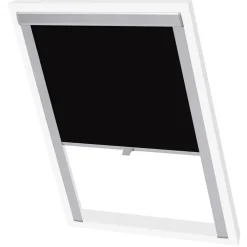 Décorations-vidaXL Store occultant roulant SK06 Noir