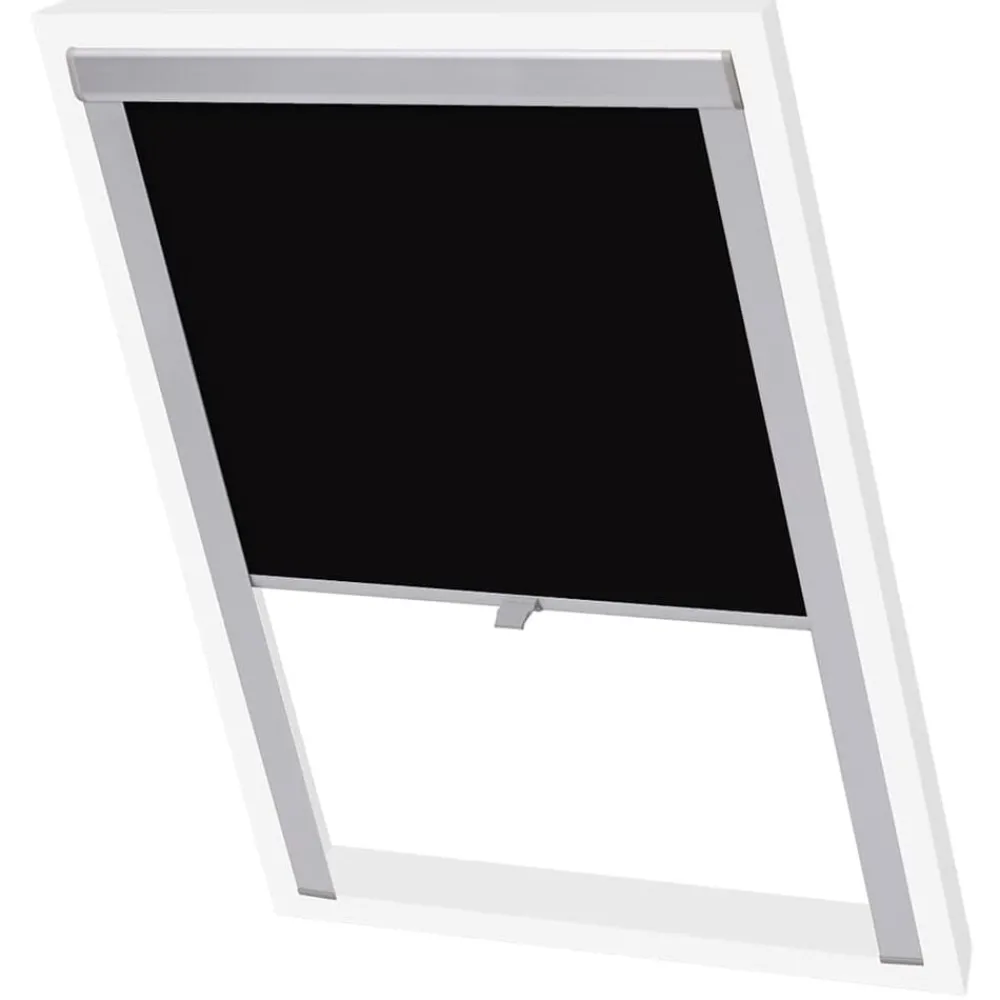 Décorations-vidaXL Store occultant roulant SK06 Noir