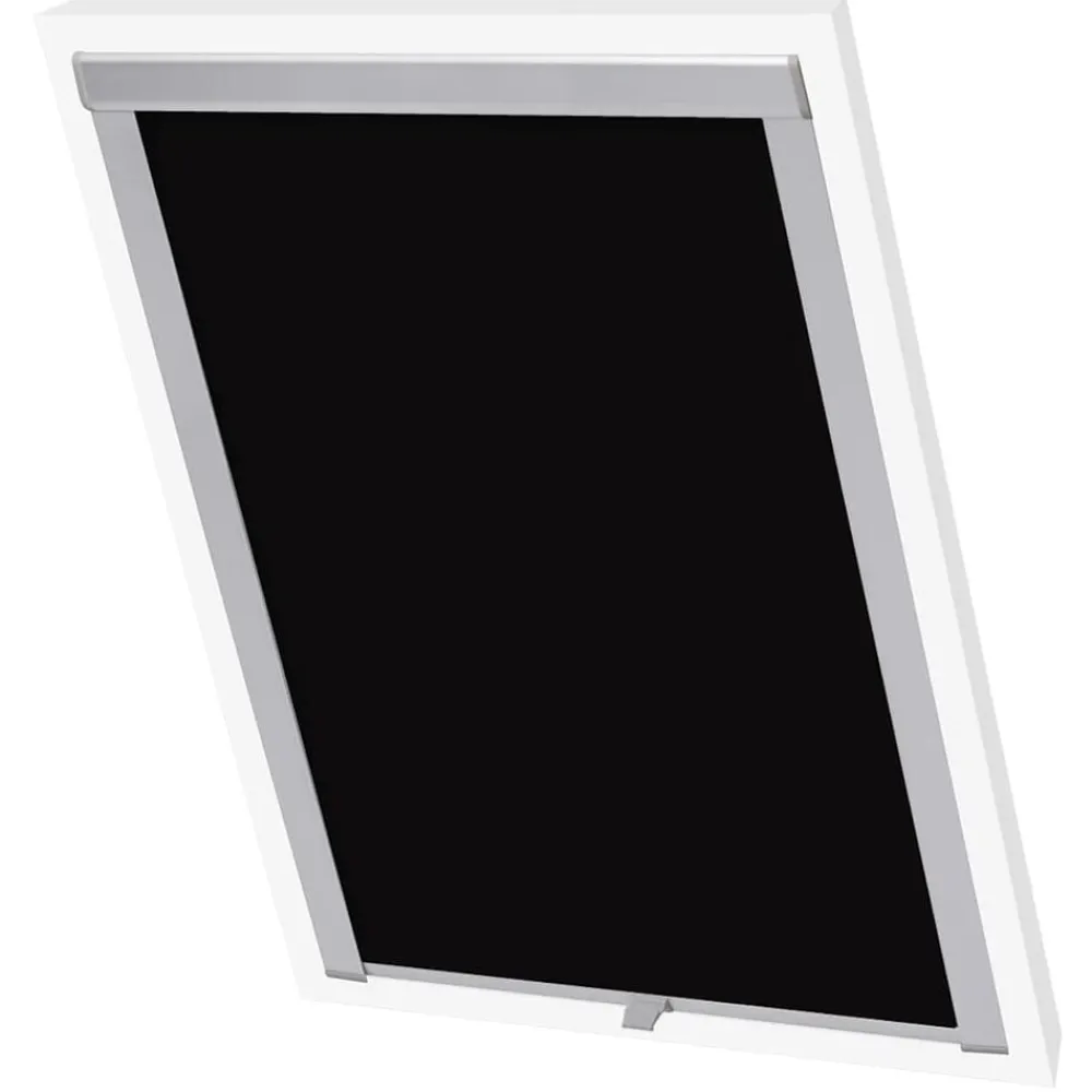 Décorations-vidaXL Store occultant roulant SK06 Noir