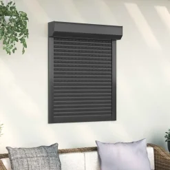 vidaXL Store Roulant 70 x 100 cm Aluminium et Polyuréthane