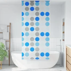 Accessoires De Salle De Bain-vidaXL Store roulant de douche 80x240 cm Cercle