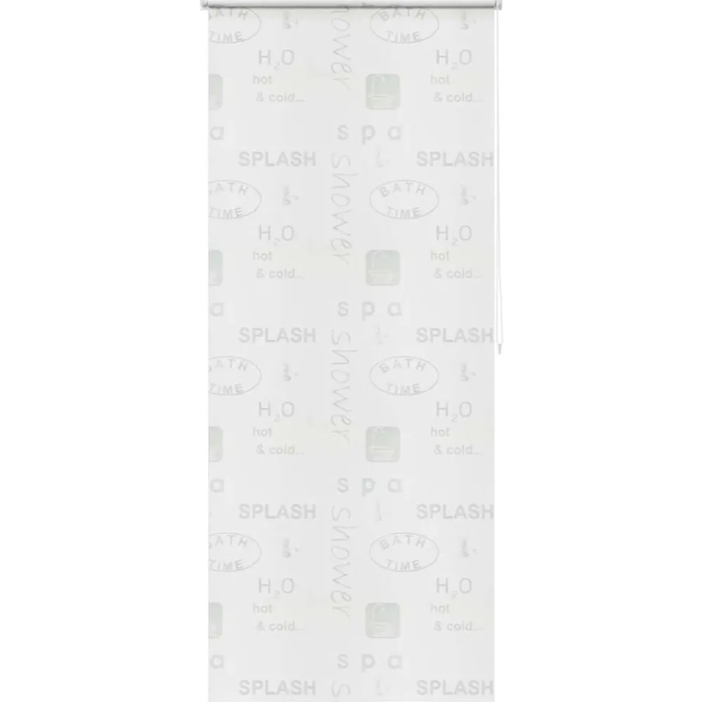 Accessoires De Salle De Bain-vidaXL Store roulant de douche 80x240 cm Éclaboussures