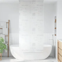Accessoires De Salle De Bain-vidaXL Store roulant de douche 80x240 cm Éclaboussures