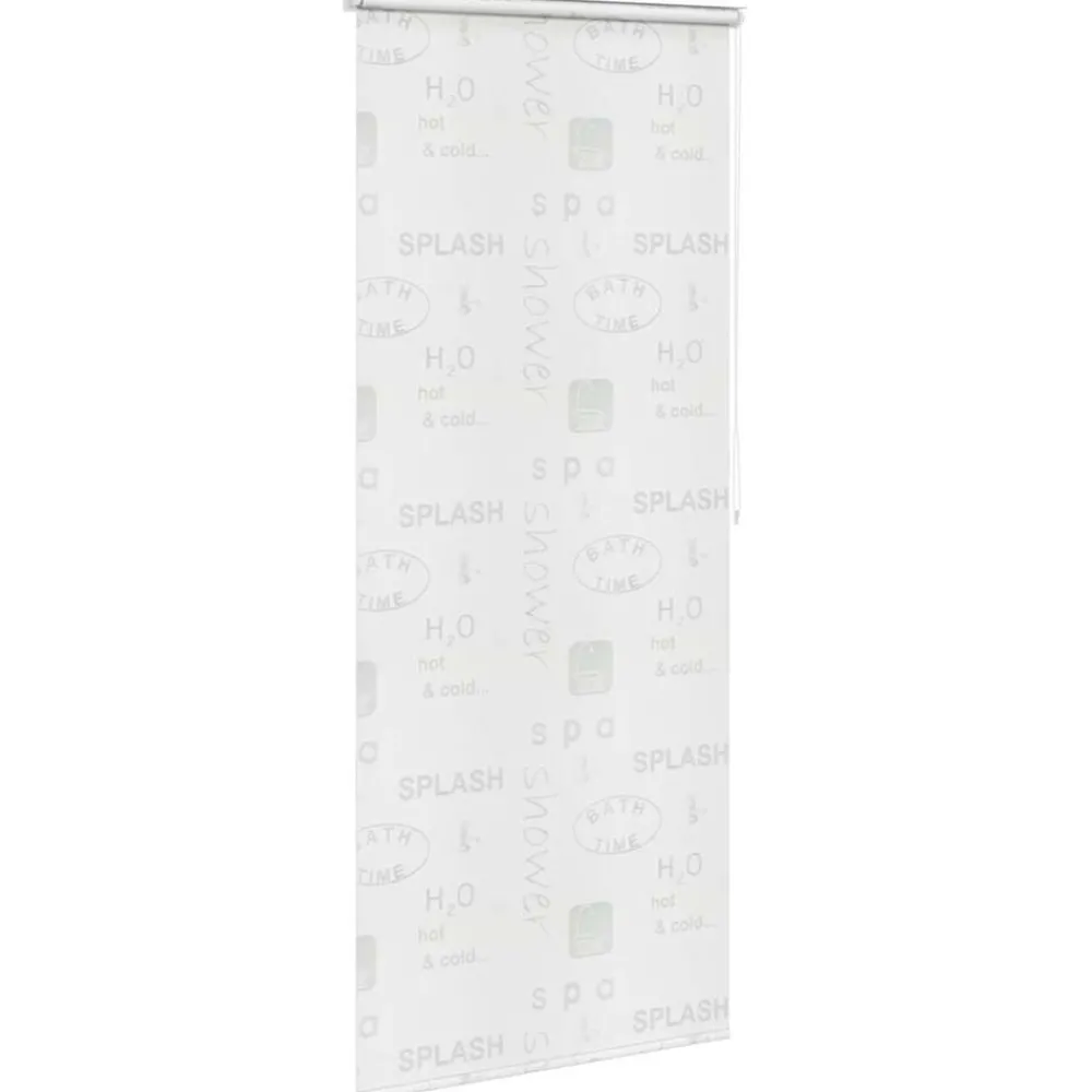 Accessoires De Salle De Bain-vidaXL Store roulant de douche 80x240 cm Éclaboussures