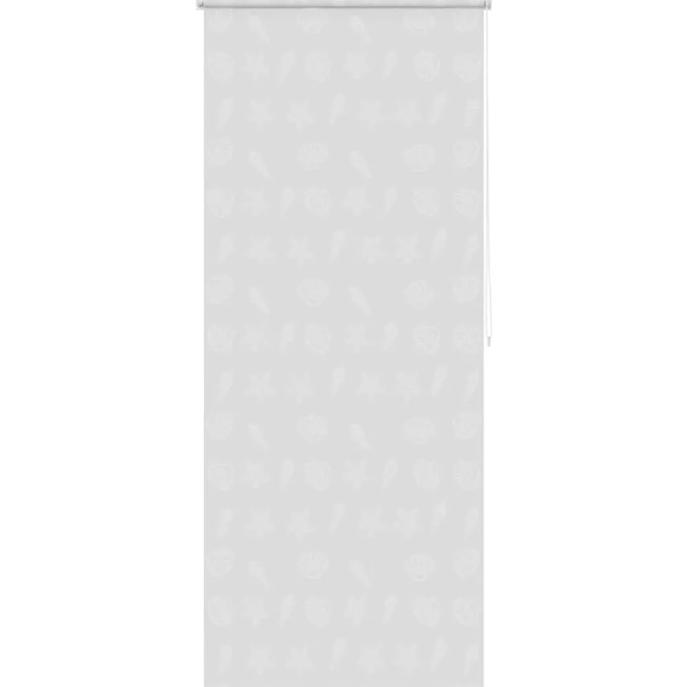 vidaXL Store roulant de douche 80x240 cm Étoile de mer