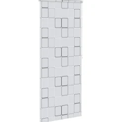Accessoires De Salle De Bain-vidaXL Store roulant de douche 80x240 cm Carré