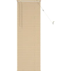 Décorations-vidaXL Store Vénitien avec motif 150 x 40 cm PVC Marron clair