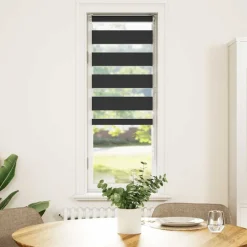 vidaXL Store zèbre 40x100 cm largeur du tissu 35,9 cm polyester