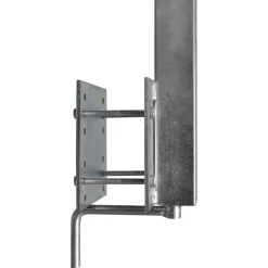 vidaXL Support à double rouleau pour remorque de bateau 2 pcs 59-84 cm