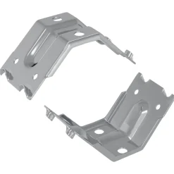 vidaXL Support 2 pcs Zincé 106 x 55 x 1,5mm Acier