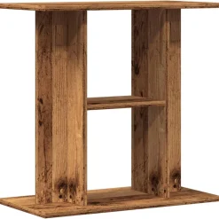 Articles Pour Animaux De Compagnie-vidaXL Support d'aquarium en bois ancien 60 x 30 x 60 cm Bois d'ingénierie Vieux bois