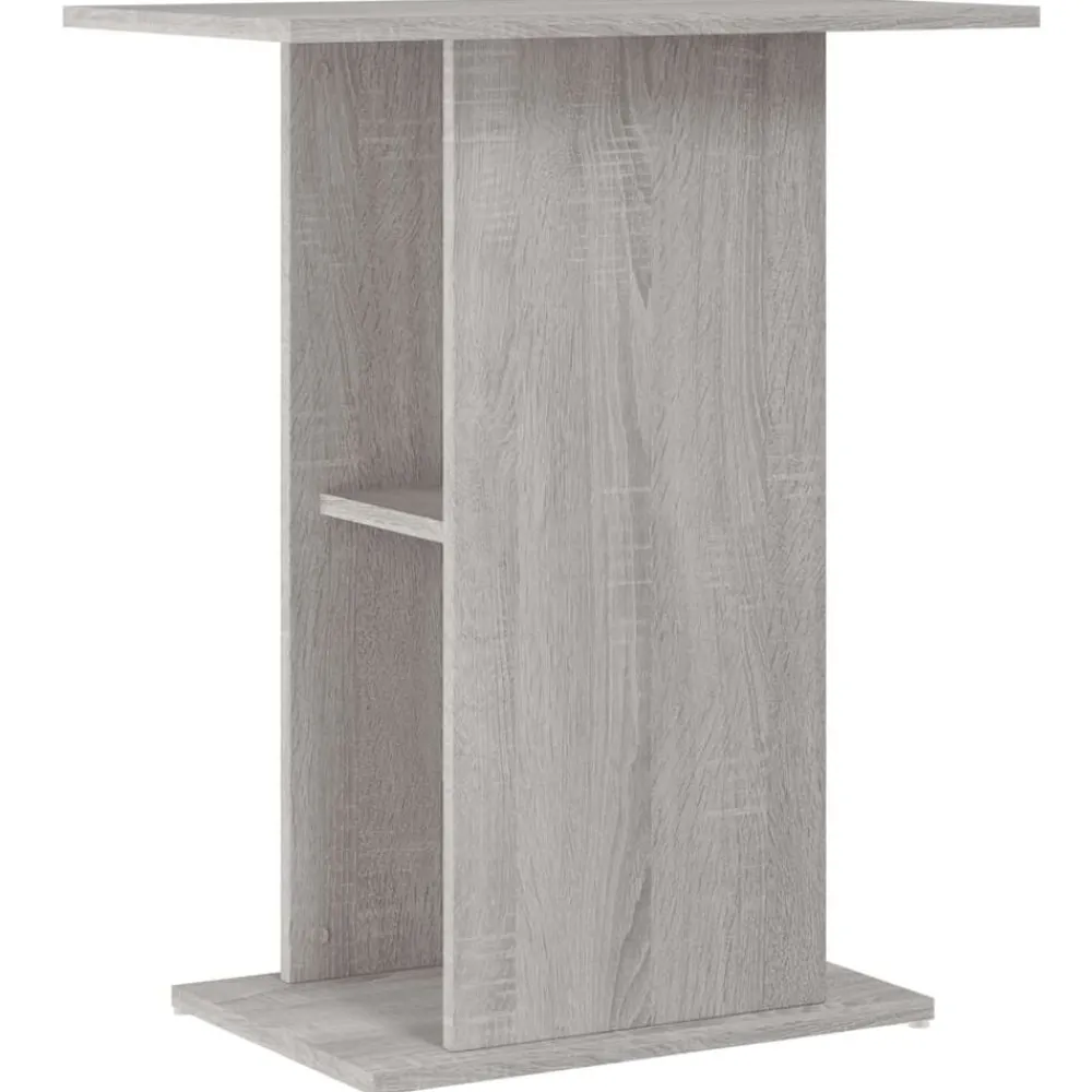 vidaXL Support d'aquarium 60,5x36x72,5cm bois d'ingénierie