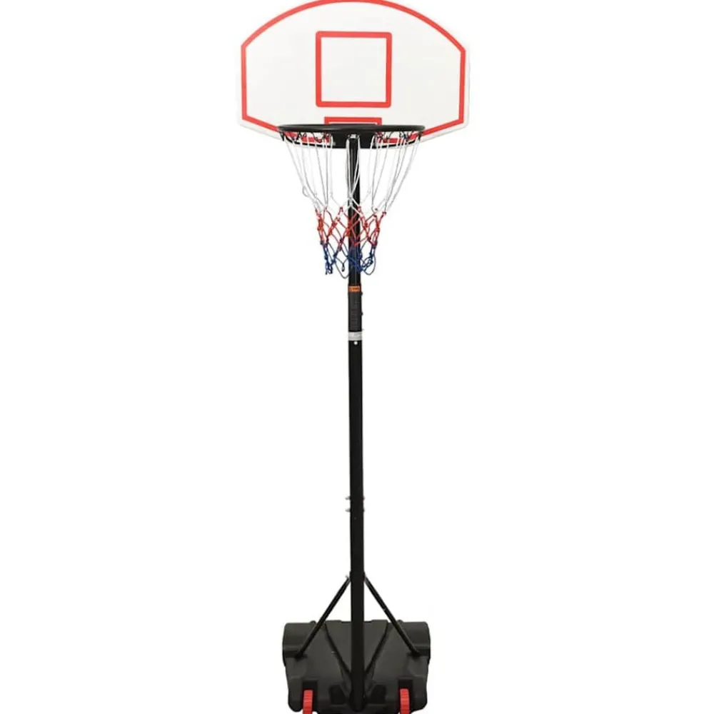 Divers Sports-vidaXL Support de basket-ball 216-250 cm Polyéthylène Blanc