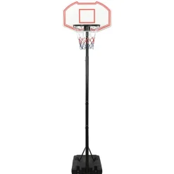 Divers Sports-vidaXL Support de basket-ball 282-352 cm Polyéthylène Blanc