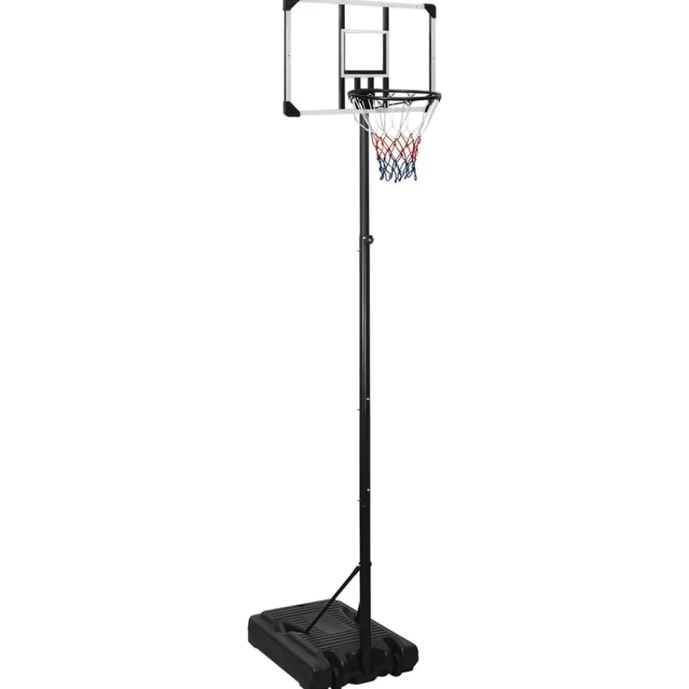 Divers Sports-vidaXL Support de basket-ball Transparent 280-350 cm Polycarbonate