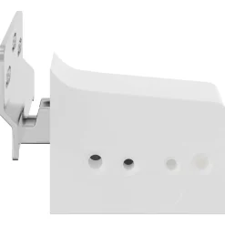 vidaXL Support de Meuble Suspendu 2 pcs Blanc 70 x 48 x 19 mm