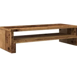 Appareils Électroniques-vidaXL Support de moniteur 54x22x15 cm bois d'ingénierie Vieux bois